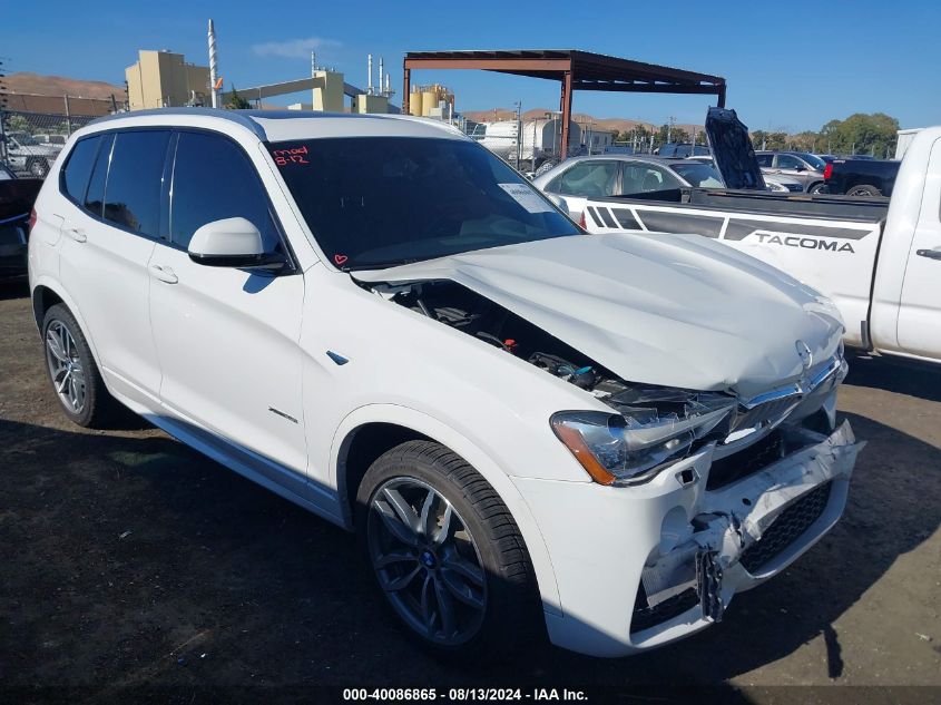 2016 BMW X3 xDrive35I VIN: 5UXWX7C51G0R17737 Lot: 40086865