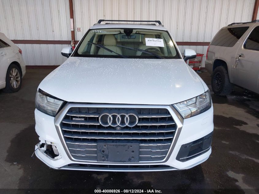 2017 Audi Q7 2.0T Premium VIN: WA1LHAF76HD040341 Lot: 40086926