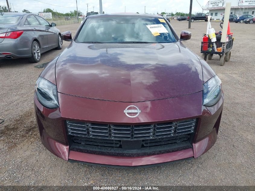 2023 Nissan Z Performance Manual VIN: JN1BZ4BHXPM311062 Lot: 40086927