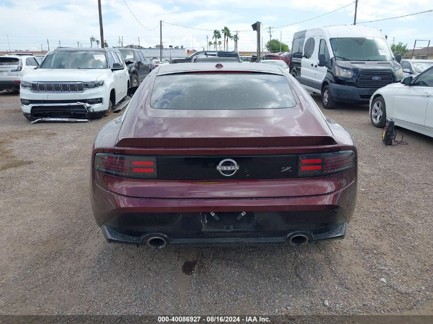 2023 Nissan Z Performance Manual VIN: JN1BZ4BHXPM311062 Lot: 40086927