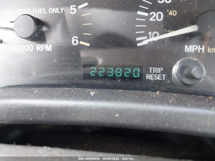 1999 Jeep Cherokee Classic/Sport VIN: 1J4FT68S1XL626976 Lot: 40086929