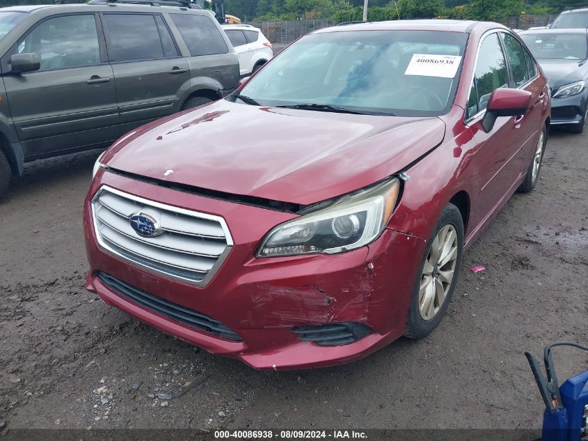 2016 Subaru Legacy 2.5I Premium VIN: 4S3BNAD67G3014629 Lot: 40086938