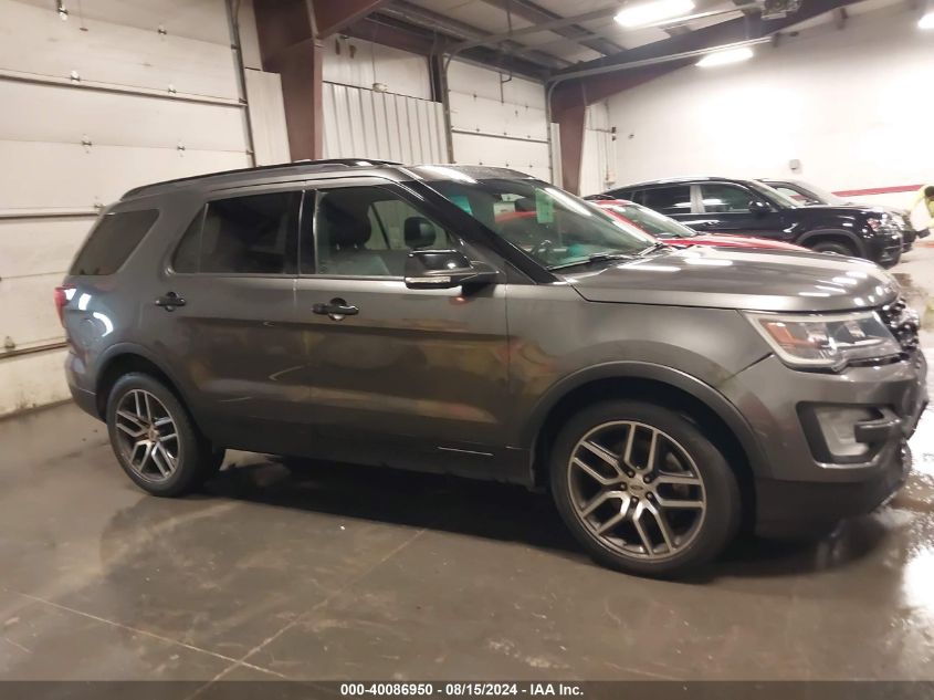 2016 Ford Explorer Sport VIN: 1FM5K8GT9GGB11741 Lot: 40086950