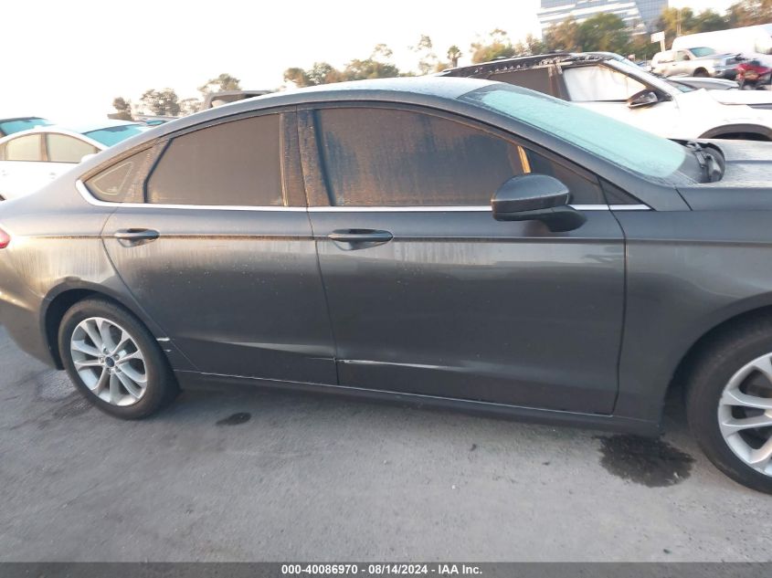 2019 Ford Fusion Se VIN: 3FA6P0HD1KR216039 Lot: 40086970