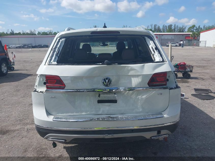 2018 Volkswagen Atlas 3.6L V6 Sel VIN: 1V2ER2CA2JC553503 Lot: 40086972