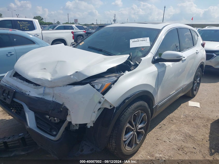 2021 HONDA CR-V VIN: 2HKRW1H50MH422371