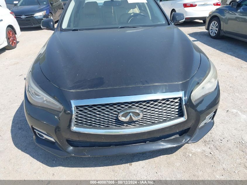 2015 Infiniti Q50 VIN: JN15V7AP0FM356581 Lot: 40087005