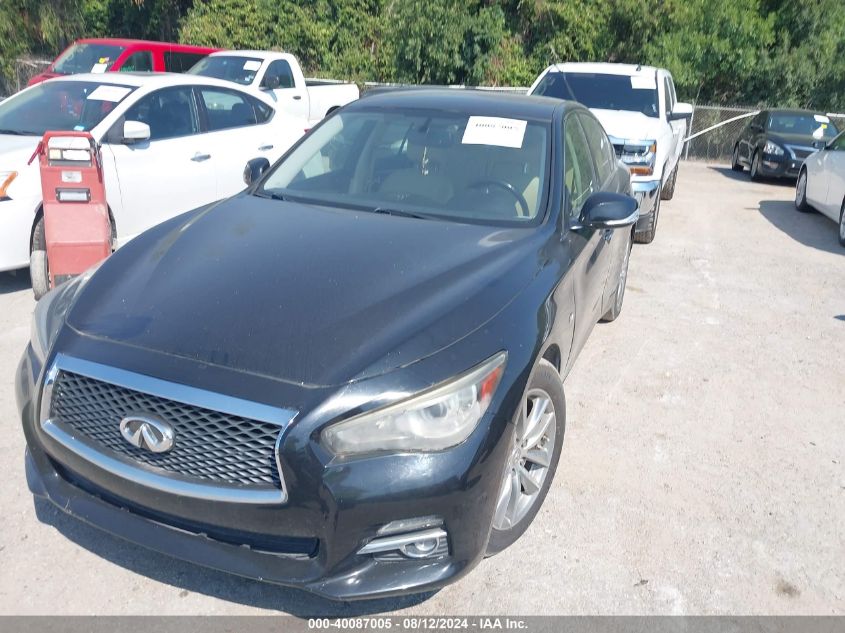 2015 Infiniti Q50 VIN: JN15V7AP0FM356581 Lot: 40087005