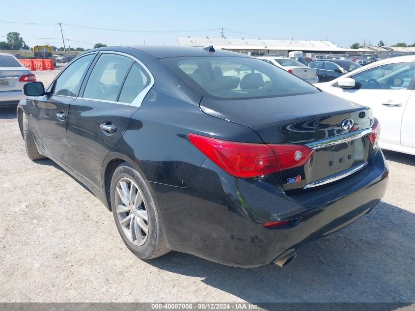 2015 Infiniti Q50 VIN: JN15V7AP0FM356581 Lot: 40087005