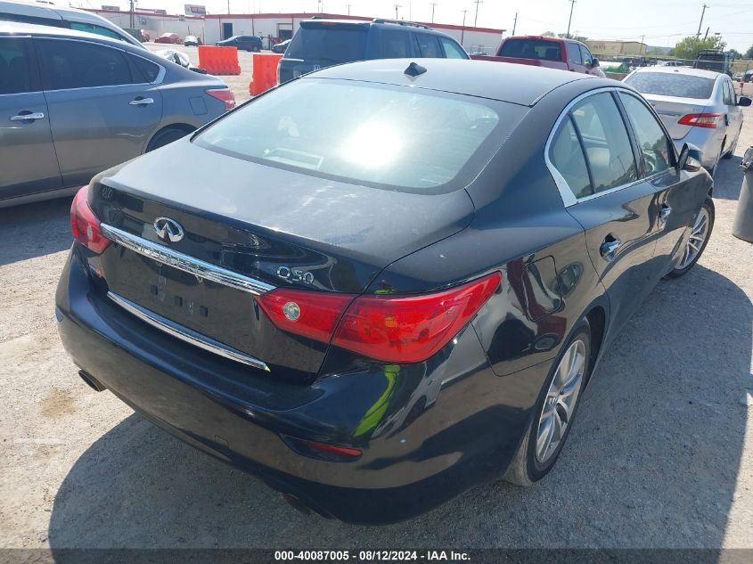 2015 Infiniti Q50 VIN: JN15V7AP0FM356581 Lot: 40087005