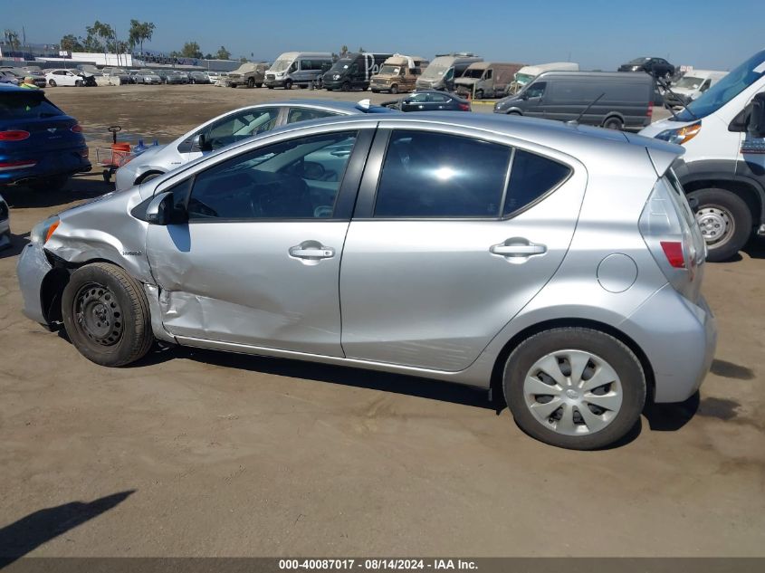 JTDKDTB32D1537216 2013 Toyota Prius C Two