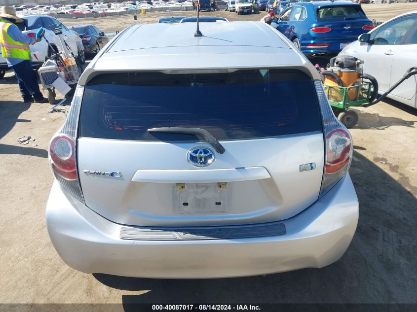 JTDKDTB32D1537216 2013 Toyota Prius C Two