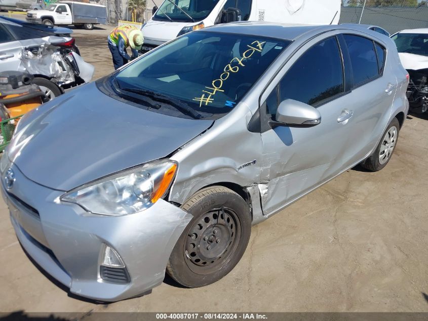 JTDKDTB32D1537216 2013 Toyota Prius C Two