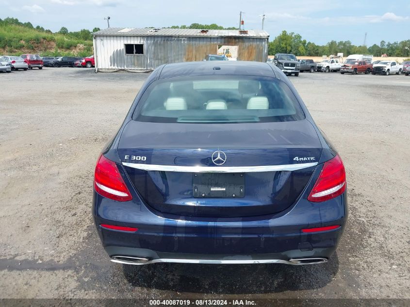 2017 Mercedes-Benz E 300 4Matic VIN: WDDZF4KB9HA015393 Lot: 40087019