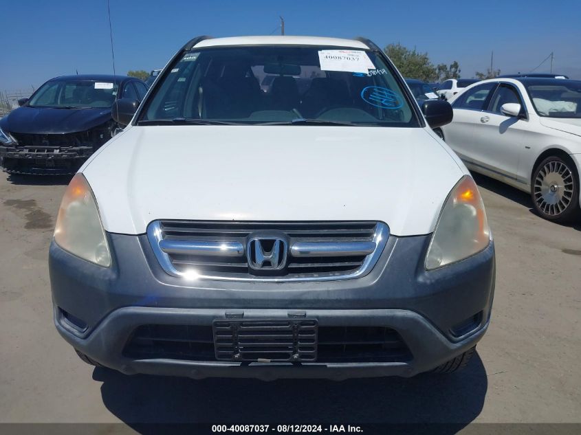 2003 Honda Cr-V Lx VIN: JHLRD684X3C011454 Lot: 40087037