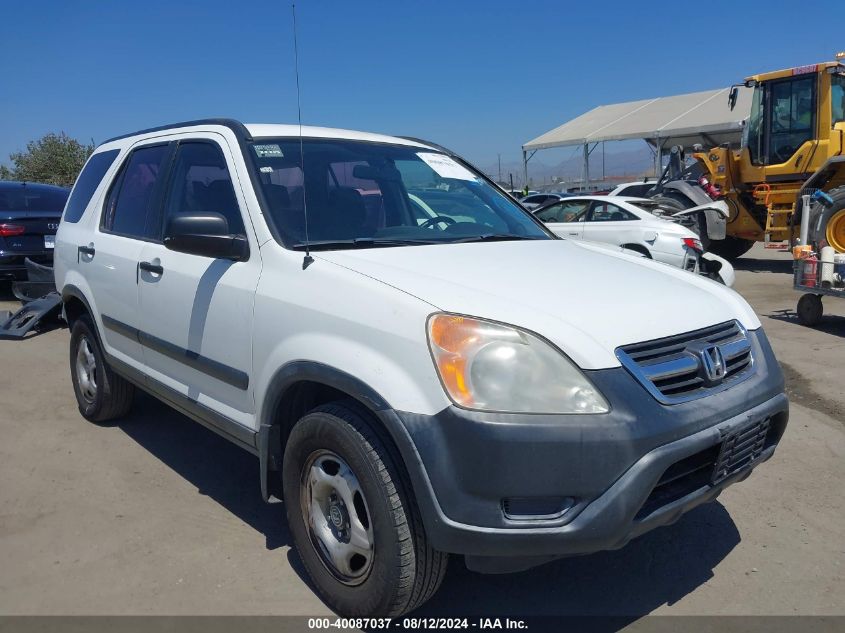 2003 Honda Cr-V Lx VIN: JHLRD684X3C011454 Lot: 40087037