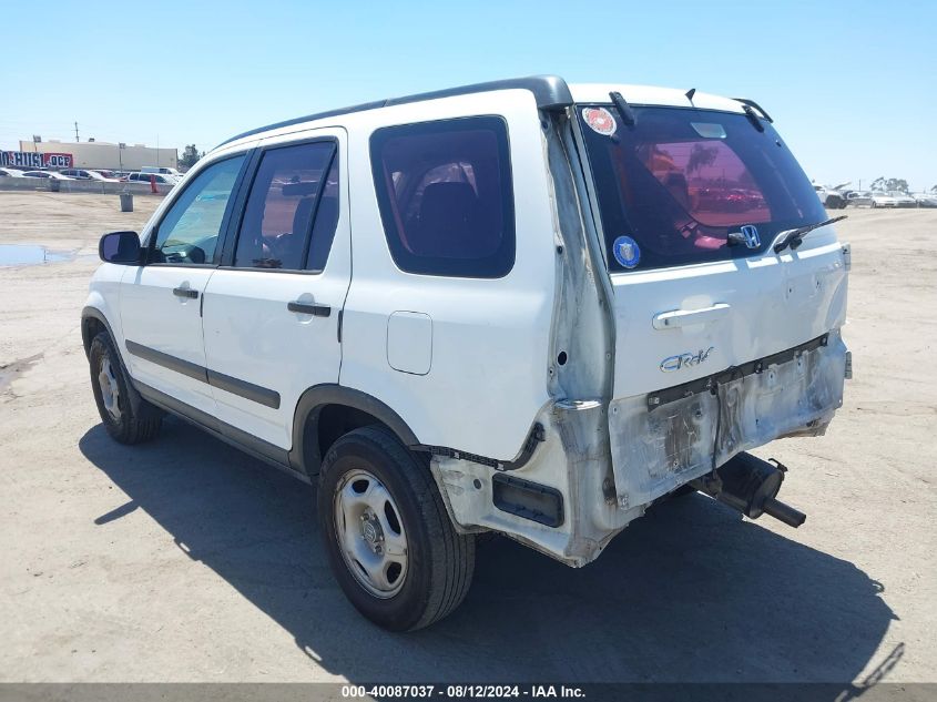 2003 Honda Cr-V Lx VIN: JHLRD684X3C011454 Lot: 40087037