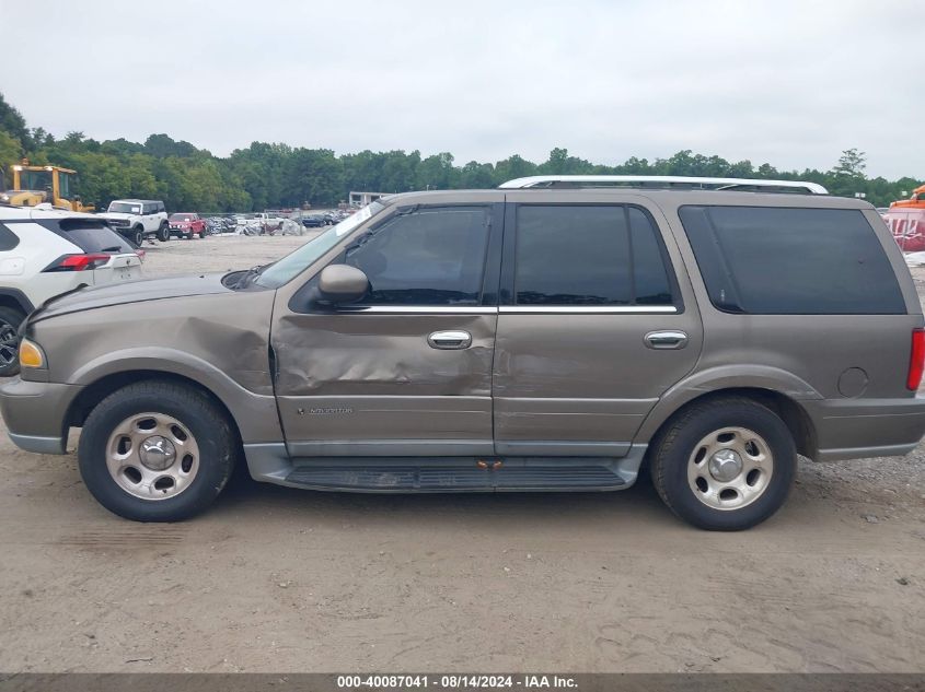 2001 Lincoln Navigator VIN: 5LMEU27R41LJ07653 Lot: 40087041