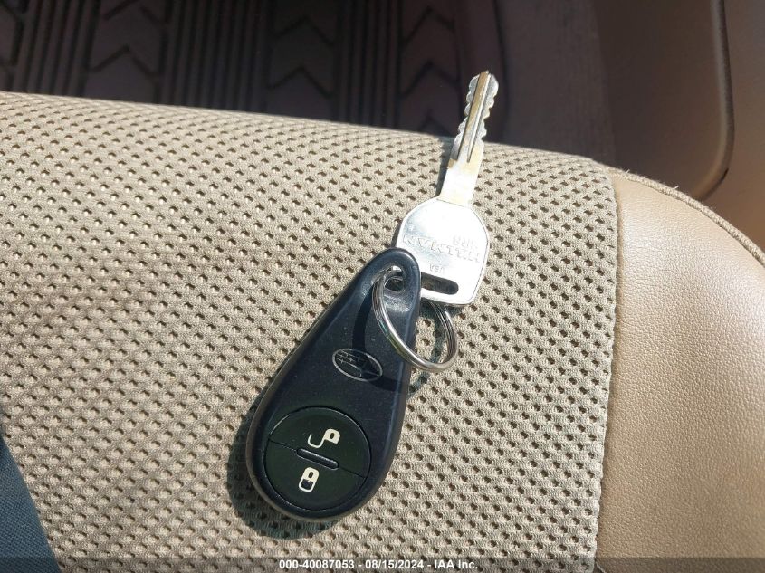 2005 Subaru Forester 2.5X VIN: JF1SG63655H715829 Lot: 40087053