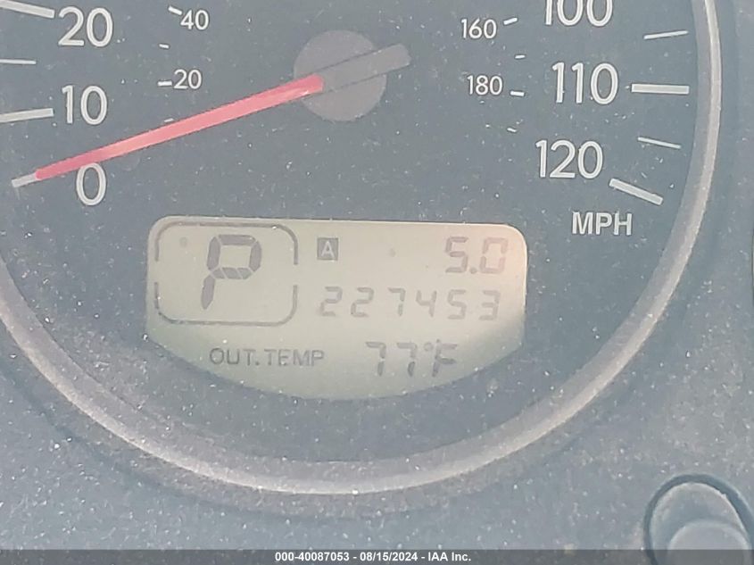 2005 Subaru Forester 2.5X VIN: JF1SG63655H715829 Lot: 40087053