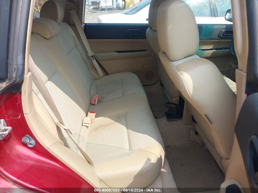 2005 Subaru Forester 2.5X VIN: JF1SG63655H715829 Lot: 40087053