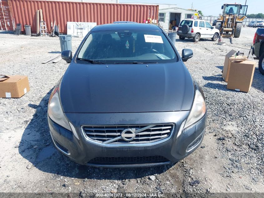 2013 Volvo S60 T5/T5 Platinum/T5 Premier/T5 Premier Plus VIN: YV1612FS3D2187346 Lot: 40087073