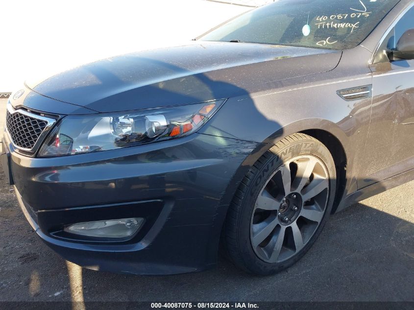 2011 Kia Optima Sx VIN: KNAGR4A67B5155985 Lot: 40087075