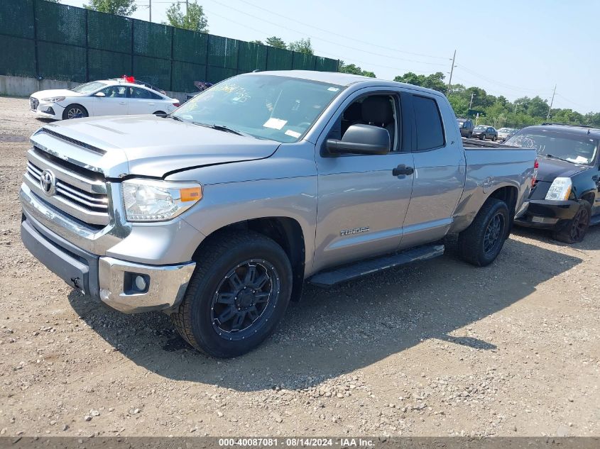 2016 Toyota Tundra Sr5 4.6L V8 VIN: 5TFRM5F15GX100704 Lot: 40087081