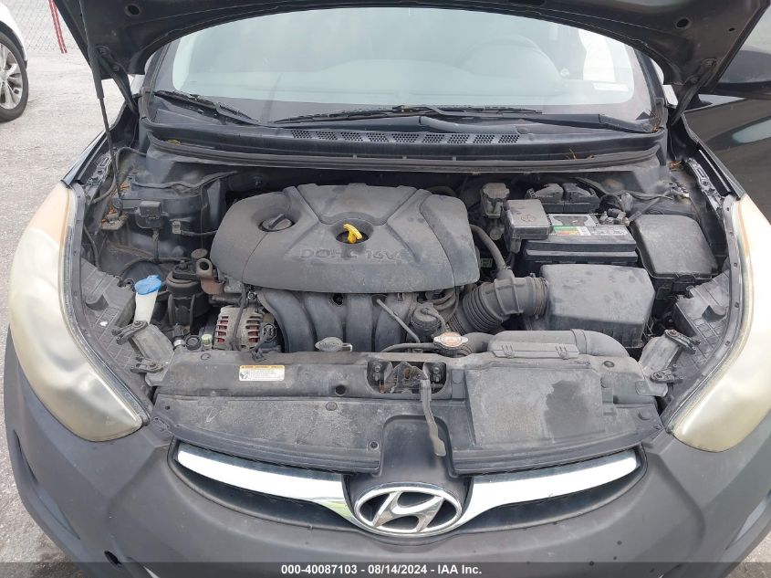 2011 Hyundai Elantra Gls VIN: 5NPDH4AE1BH011557 Lot: 40087103