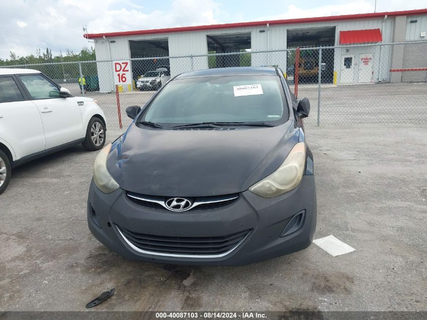 2011 Hyundai Elantra Gls VIN: 5NPDH4AE1BH011557 Lot: 40087103