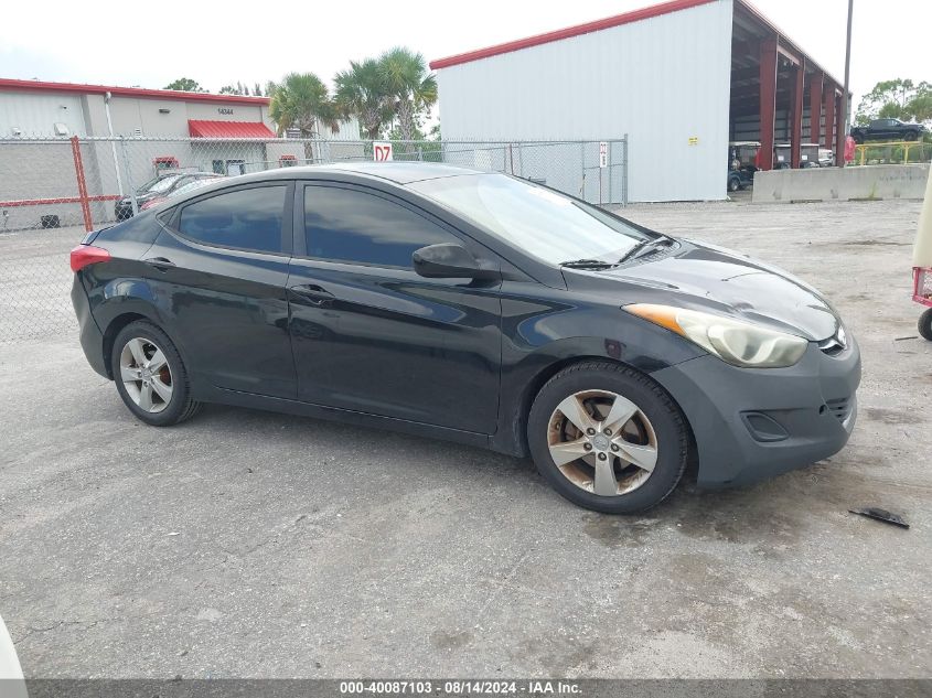 2011 Hyundai Elantra Gls VIN: 5NPDH4AE1BH011557 Lot: 40087103