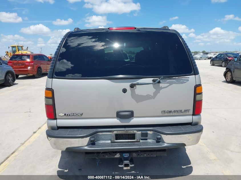 2005 Chevrolet Tahoe Ls VIN: 1GNEC13Z95J208254 Lot: 40087112