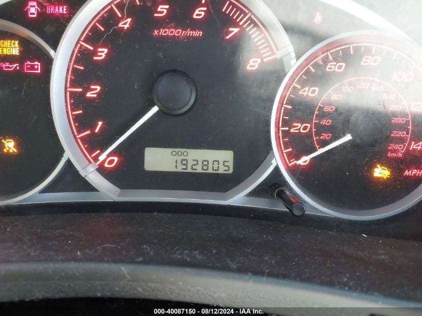 2009 Subaru Impreza Wrx VIN: JF1GH76669G803689 Lot: 40087150