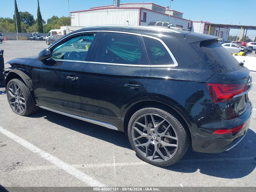 2021 Audi Q5 Premium Plus 45 Tfsi Quattro S Tronic VIN: WA1BAAFY2M2021462 Lot: 40087151