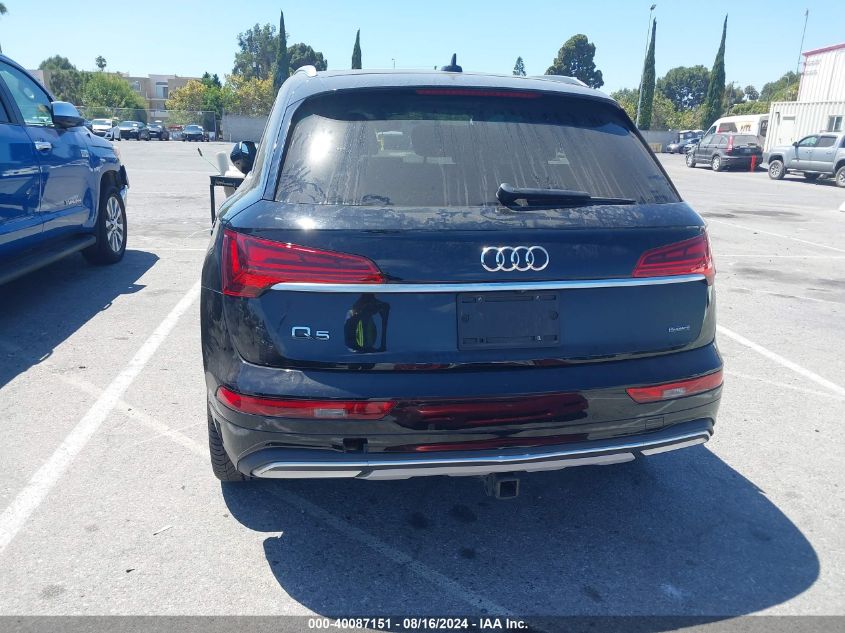 2021 Audi Q5 Premium Plus 45 Tfsi Quattro S Tronic VIN: WA1BAAFY2M2021462 Lot: 40087151