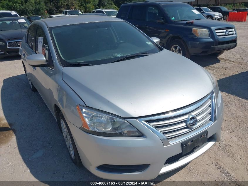 2015 Nissan Sentra S/Sv/Sr/Sl VIN: 3N1AB7AP0FY319693 Lot: 40087163