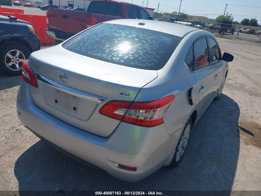 2015 Nissan Sentra S/Sv/Sr/Sl VIN: 3N1AB7AP0FY319693 Lot: 40087163