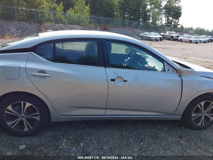 2023 Nissan Sentra Sv Xtronic Cvt VIN: 3N1AB8CV3PY242742 Lot: 40087176