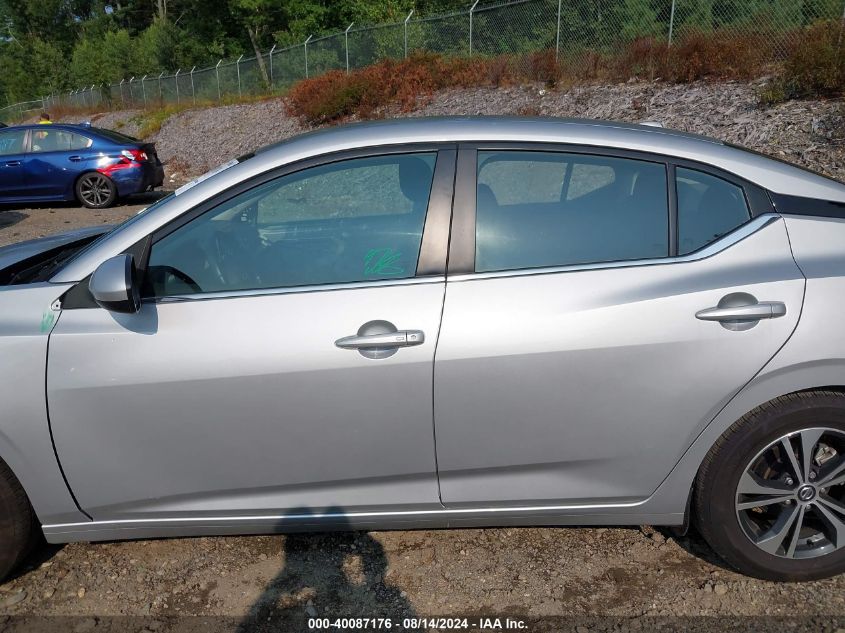 2023 Nissan Sentra Sv Xtronic Cvt VIN: 3N1AB8CV3PY242742 Lot: 40087176