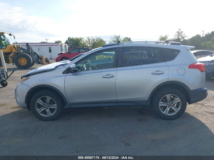 2015 Toyota Rav4 Xle VIN: JTMWFREV9FD049863 Lot: 40087178