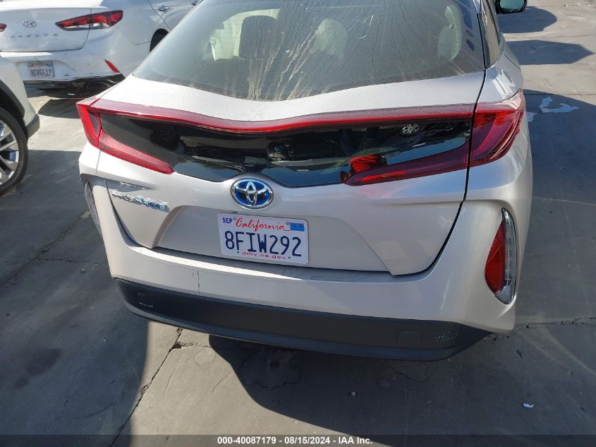 2018 Toyota Prius Prime Premium VIN: JTDKARFP7J3091654 Lot: 40087179