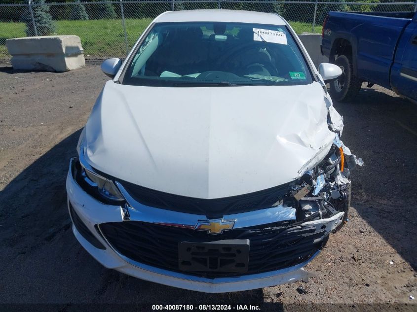 2019 Chevrolet Cruze Ls VIN: 3G1BC6SM8KS552501 Lot: 40087180