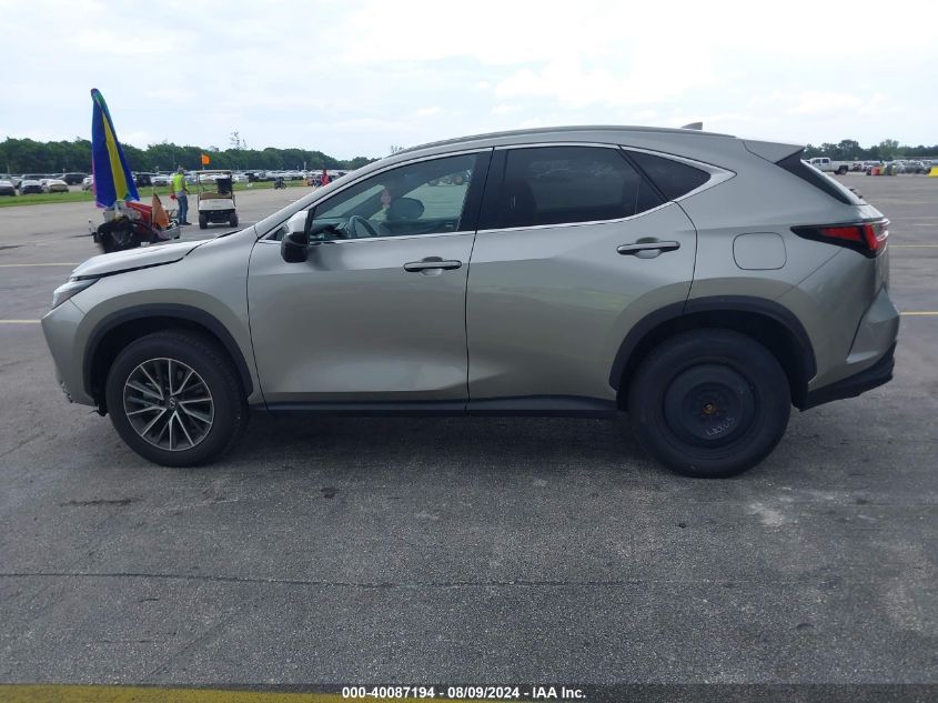 2024 Lexus Nx 350 Premium VIN: JTJGGCEZ0R5005618 Lot: 40087194