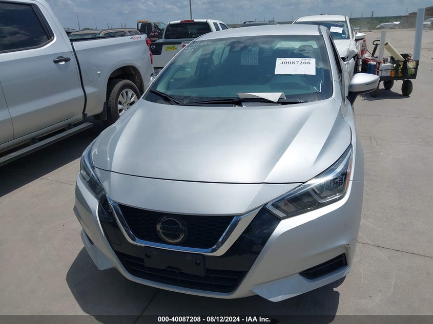 2021 Nissan Versa Sv Xtronic Cvt VIN: 3N1CN8EV5ML835752 Lot: 40087208