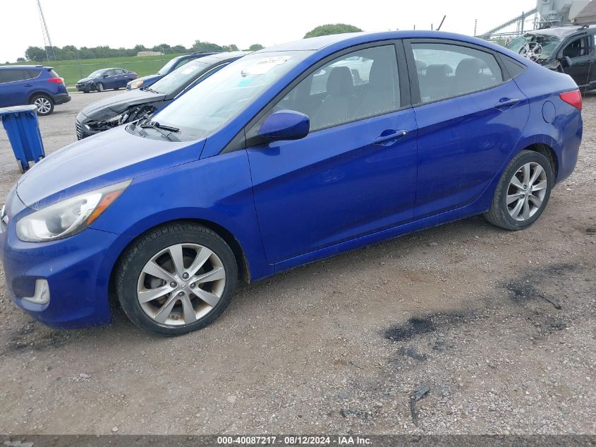 KMHCU4AE7DU433117 2013 Hyundai Accent Gls