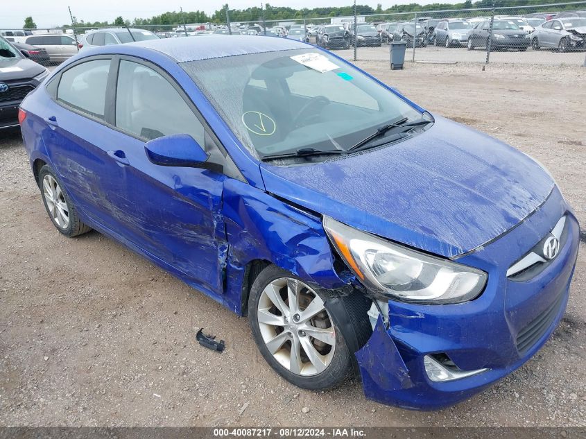 KMHCU4AE7DU433117 2013 Hyundai Accent Gls