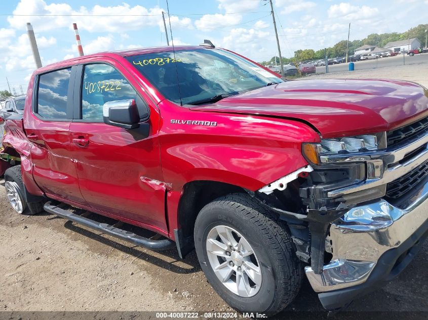 2022 Chevrolet Silverado 1500 Ltd 4Wd Short Bed Lt VIN: 1GCUYDED4NZ112736 Lot: 40087222