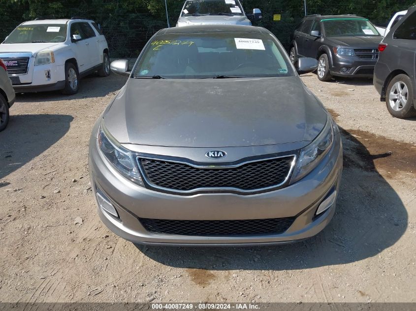 2015 Kia Optima Ex VIN: 5XXGN4A7XFG395993 Lot: 40087249