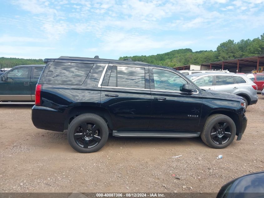 2019 Chevrolet Tahoe Lt VIN: 1GNSCBKC1KR408287 Lot: 40087306