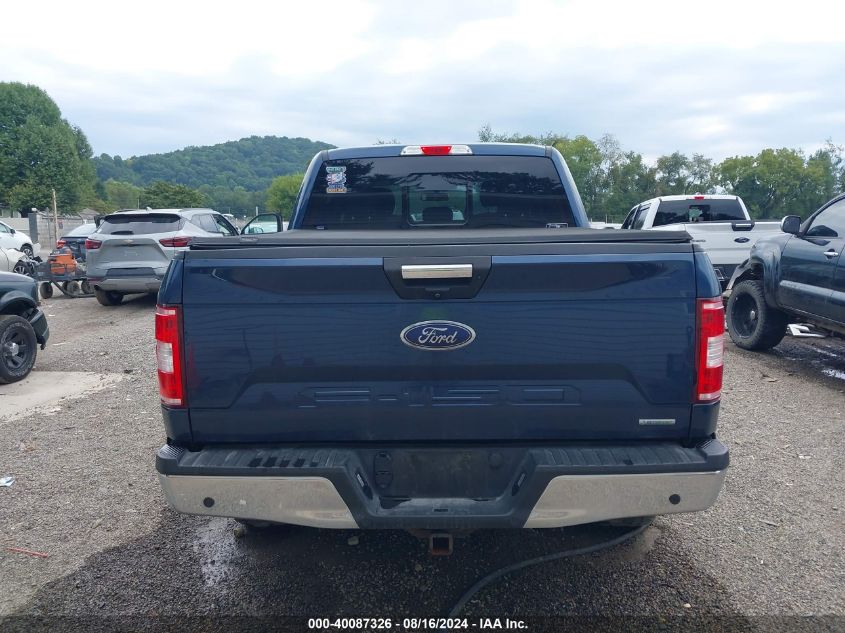 2019 Ford F150 Supercrew VIN: 1FTEW1E49KFB78706 Lot: 40087326